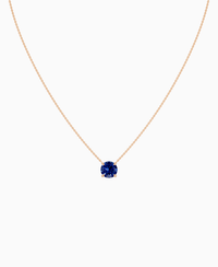 Royal Blue Lab Sapphire / Round / 2.5ct