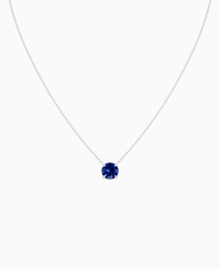 Royal Blue Lab Sapphire / Round / 2.5ct