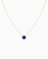 Royal Blue Lab Sapphire / Round / 2.5ct