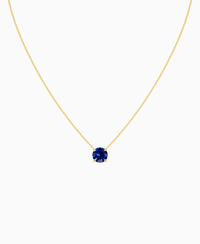Royal Blue Lab Sapphire / Round / 2.5ct