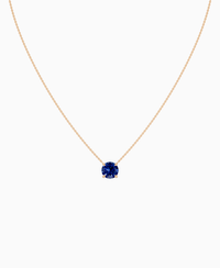 Royal Blue Lab Sapphire / Round / 2.5ct