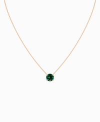 Zambian Lab Emerald / Round / 2.5ct