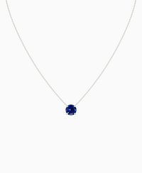 Royal Blue Lab Sapphire / Round / 2.5ct
