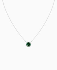Zambian Lab Emerald / Round / 2.5ct