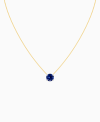 Royal Blue Lab Sapphire / Round / 2.5ct