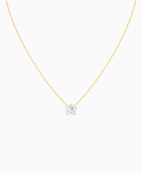 White Lab Diamond / Round / 3ct