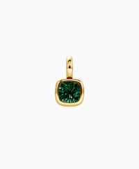 Zambian Lab Emerald / Cushion / 1.5ct