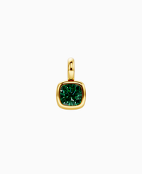 Zambian Lab Emerald / Cushion / 1.5ct