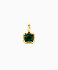 Zambian Lab Emerald / Cushion / 1.5ct