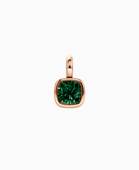Zambian Lab Emerald / Cushion / 2ct