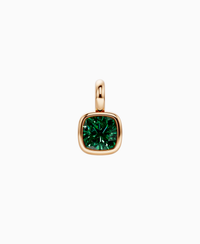 Zambian Lab Emerald / Cushion / 2ct