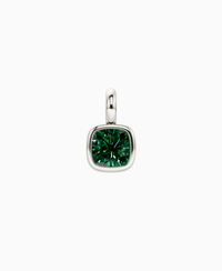 Zambian Lab Emerald / Cushion / 2ct