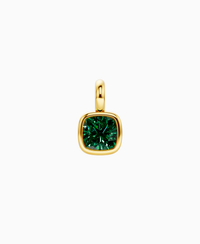 Zambian Lab Emerald / Cushion / 2ct
