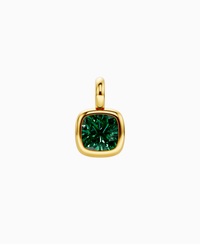 Zambian Lab Emerald / Cushion / 2.5ct