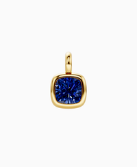 Royal Blue Lab Sapphire / Cushion / 3ct