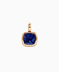 Royal Blue Lab Sapphire / Cushion / 3ct