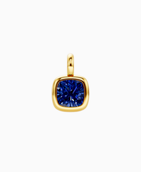 Royal Blue Lab Sapphire / Cushion / 3ct
