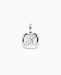 White Lab Diamond / Cushion / 3.5ct