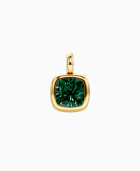 Zambian Lab Emerald / Cushion / 3.5ct