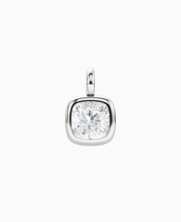 White Lab Diamond / Cushion / 3.5ct