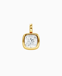 White Lab Diamond / Cushion / 3.5ct