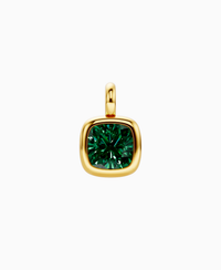 Zambian Lab Emerald / Cushion / 3.5ct