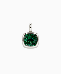 Zambian Lab Emerald / Cushion / 3.5ct