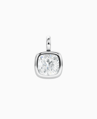 White Lab Diamond / Cushion / 4ct