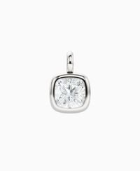 White Lab Diamond / Cushion / 4ct