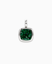 Zambian Lab Emerald / Cushion / 4ct