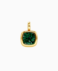 Zambian Lab Emerald / Cushion / 4ct