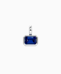 Royal Blue Lab Sapphire / Emerald (EW) / 1.5ct