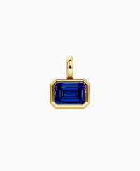 Royal Blue Lab Sapphire / Emerald (EW) / 2.5ct