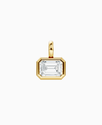 White Lab Diamond / Emerald (EW) / 2.5ct