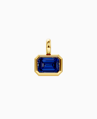 Royal Blue Lab Sapphire / Emerald (EW) / 2.5ct