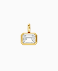 White Lab Diamond / Emerald (EW) / 2.5ct