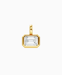 White Lab Diamond / Emerald (EW) / 2.5ct