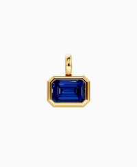 Royal Blue Lab Sapphire / Emerald (EW) / 3.5ct
