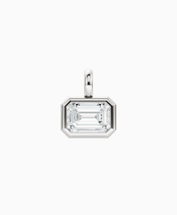 White Lab Diamond / Emerald (EW) / 3.5ct
