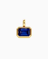 Royal Blue Lab Sapphire / Emerald (EW) / 3.5ct