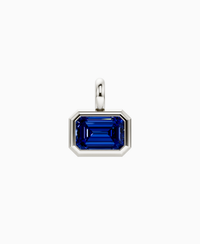Royal Blue Lab Sapphire / Emerald (EW) / 3.5ct