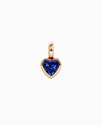 Royal Blue Lab Sapphire / Heart / 1ct