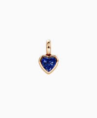 Royal Blue Lab Sapphire / Heart / 1ct