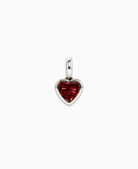 Pigeon Blood Lab Ruby / Heart / 1ct