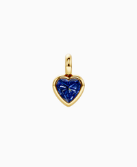 Royal Blue Lab Sapphire / Heart / 1.5ct