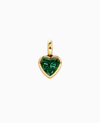 Zambian Lab Emerald / Heart / 1.5ct