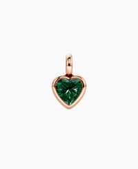 Zambian Lab Emerald / Heart / 2ct