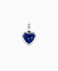 Royal Blue Lab Sapphire / Heart / 2ct