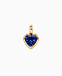 Royal Blue Lab Sapphire / Heart / 2ct