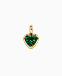 Zambian Lab Emerald / Heart / 2ct